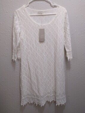 Bellambra Lace & Crochet Shift Dress